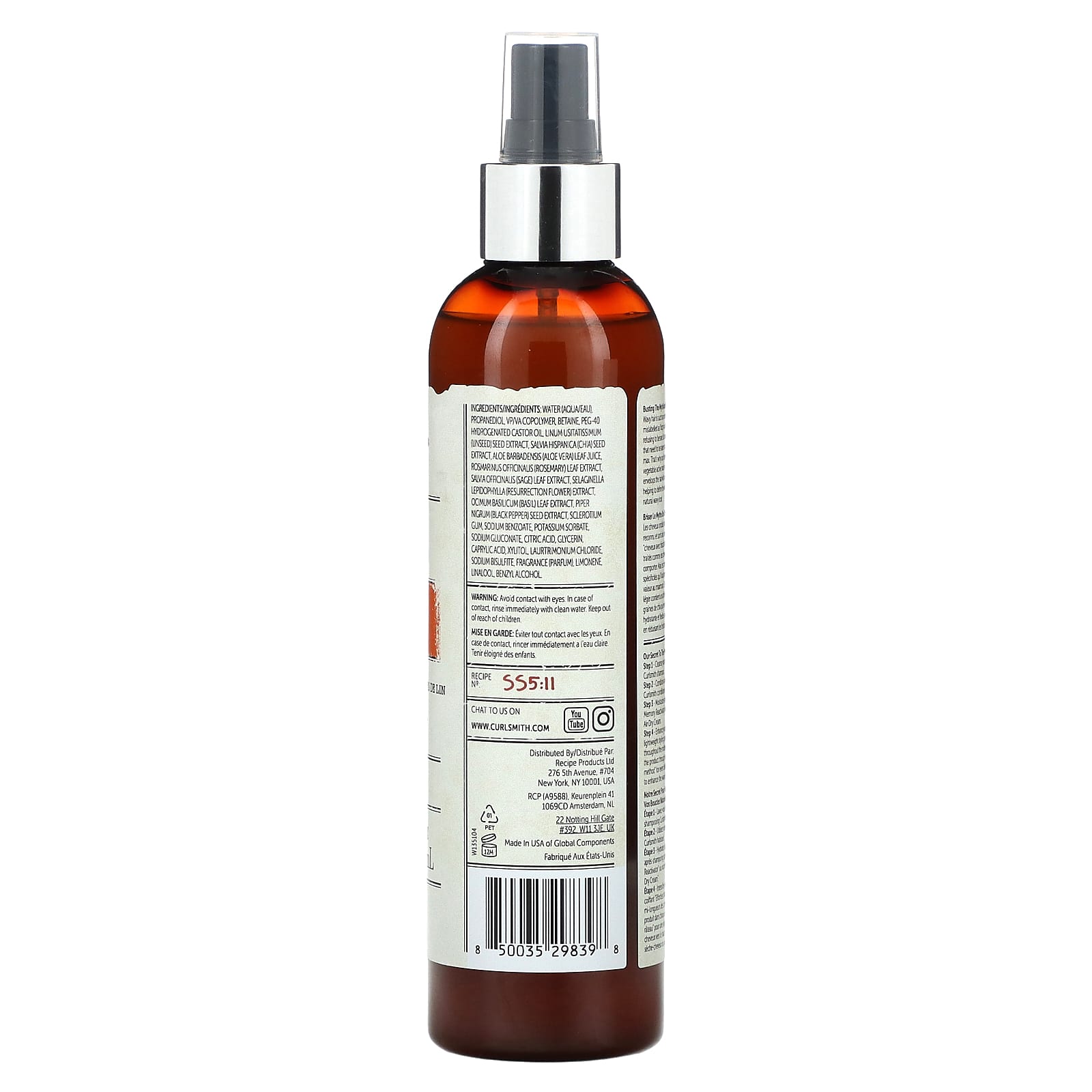Effortless Waves Styling Spray by Curlsmith - Natural Wavy Hair - Image 2