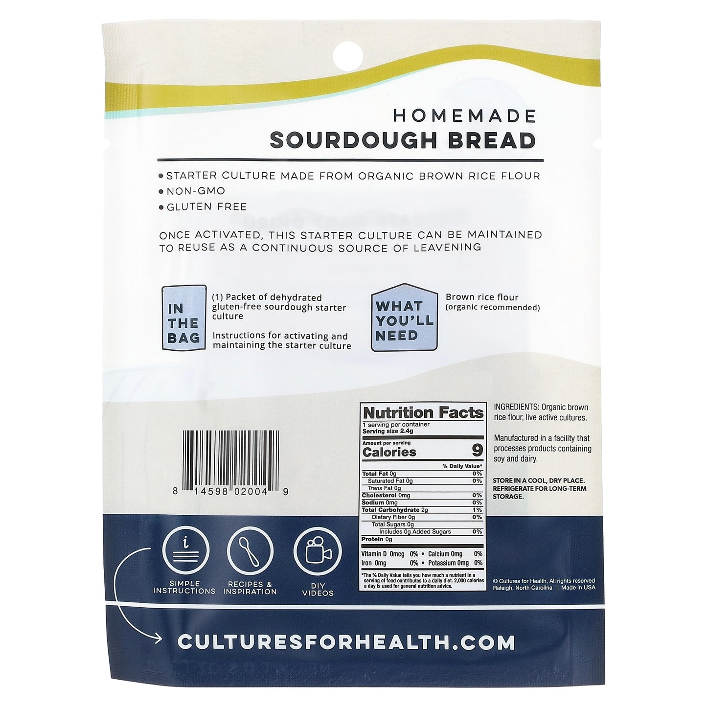 Gluten-Free Sourdough Starter Culture by Cultures for Health - Image 2