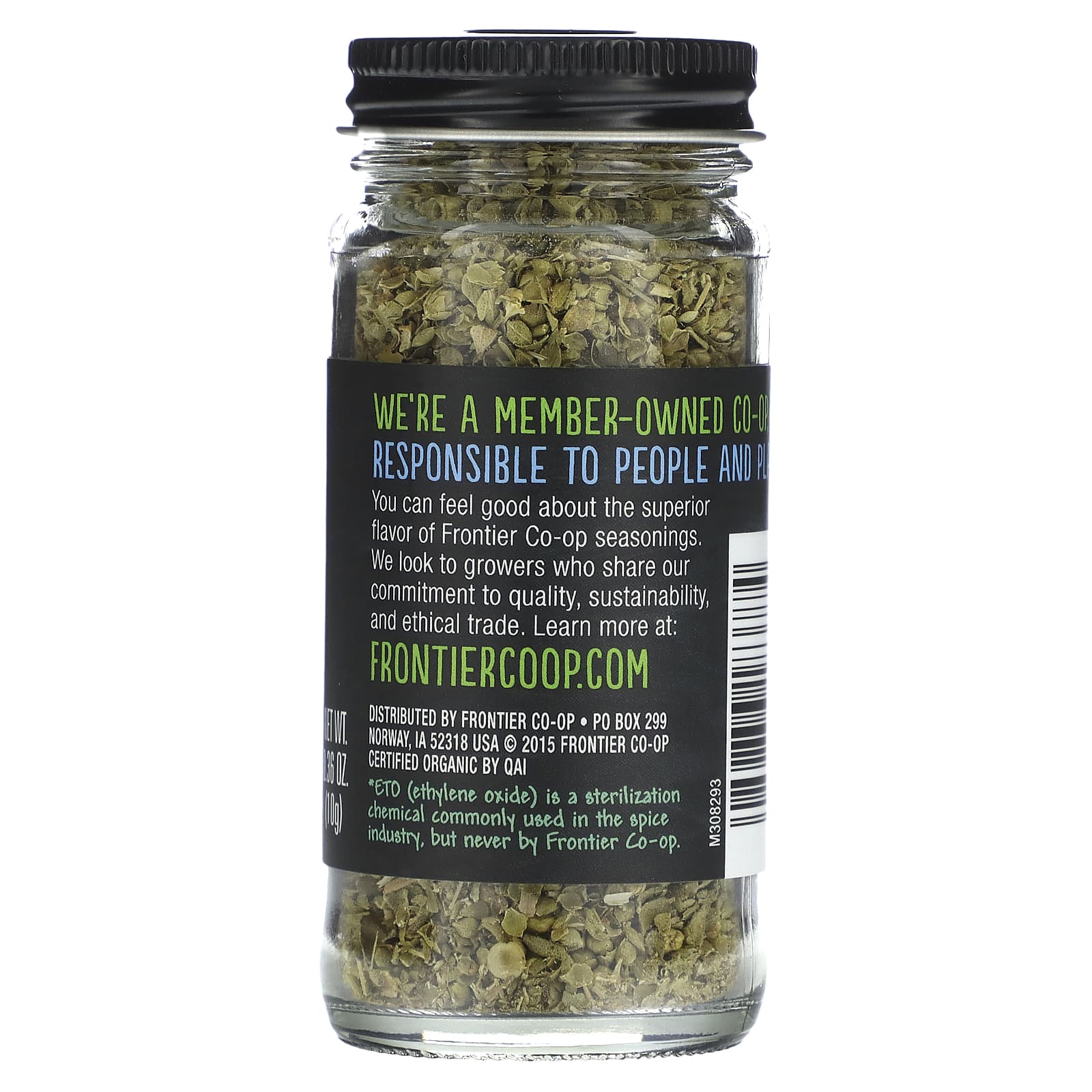 Frontier Co-op Organic Oregano Leaf - USDA Organic, Non-GMO - Image 2