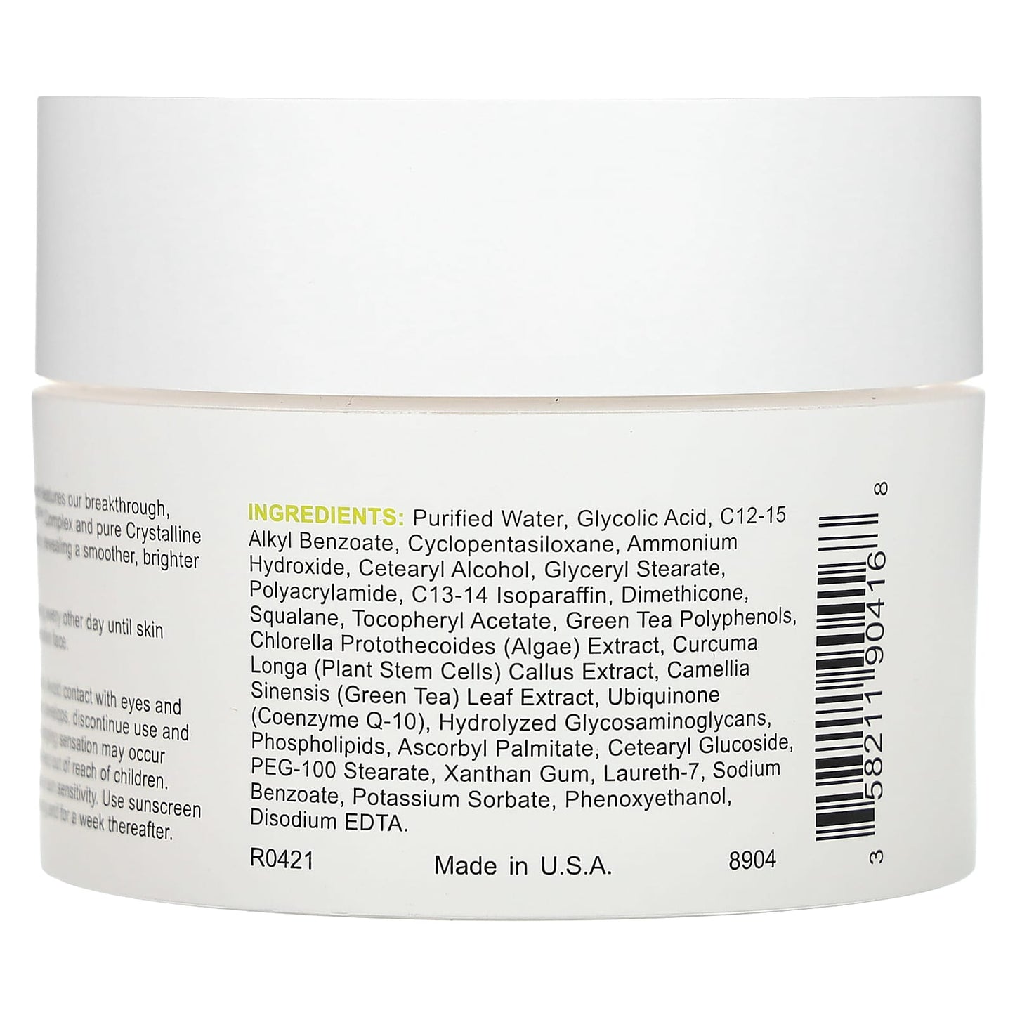 Replenix, Discoloration, Glycolic Acid 10% Resurfacing Cream, Fragrance Free, 1.7 oz (50 g) - Image 2