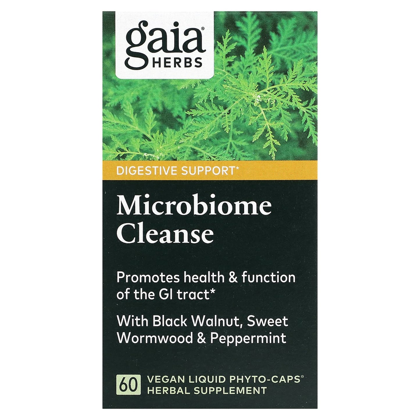 Gaia Herbs Microbiome Cleanse - Vegan Digestive Support - Image 1