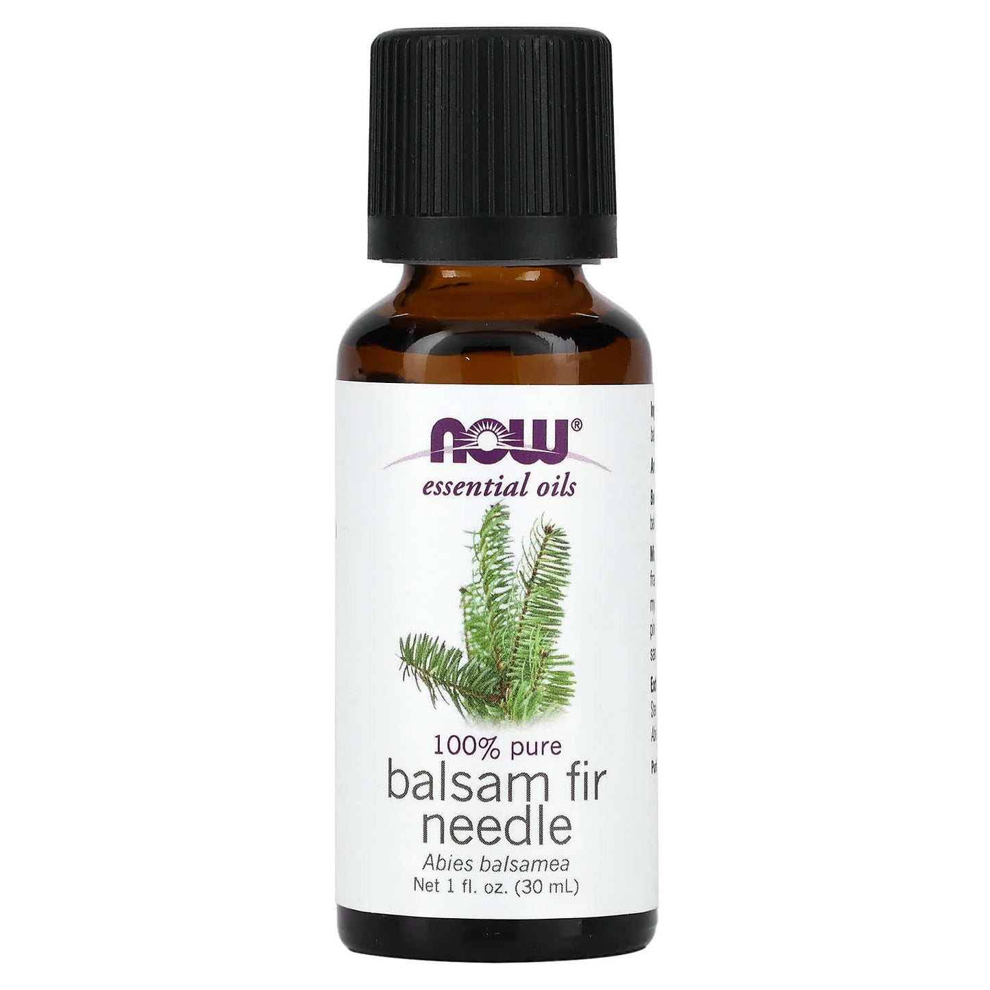 NOW Foods, Essentials Oils, Balsam Fir Needle, 1 fl oz (30 ml) - Image 1