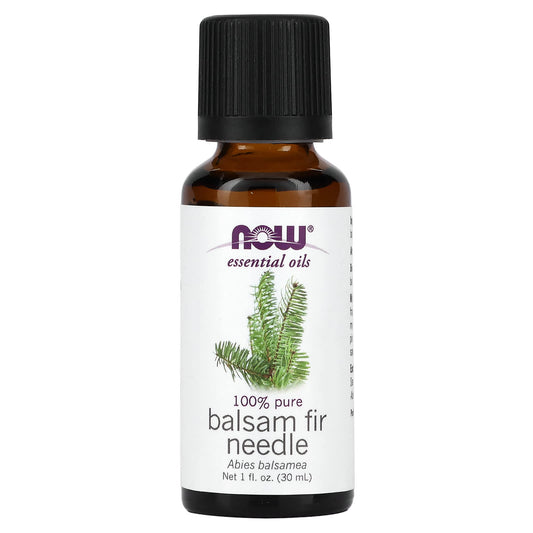 NOW Foods, Essentials Oils, Balsam Fir Needle, 1 fl oz (30 ml) - Image 1