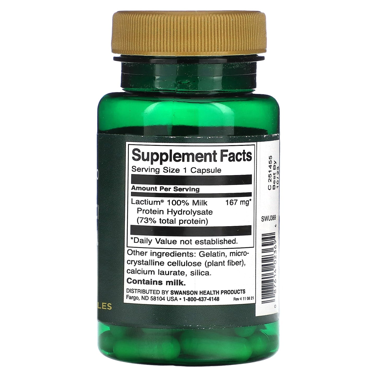 Swanson, Anti-Stress Formula, 167 mg, 60 Capsules - Image 2