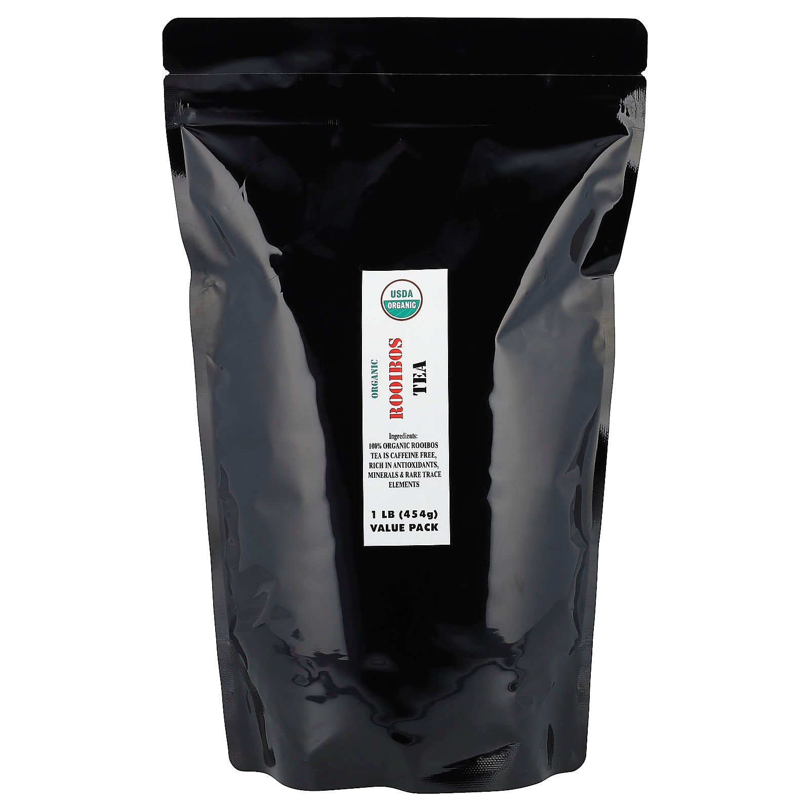 USDA Organic Rooibos Tea | Caffeine Free & Rich in Antioxidants | 1 lb - Image 2