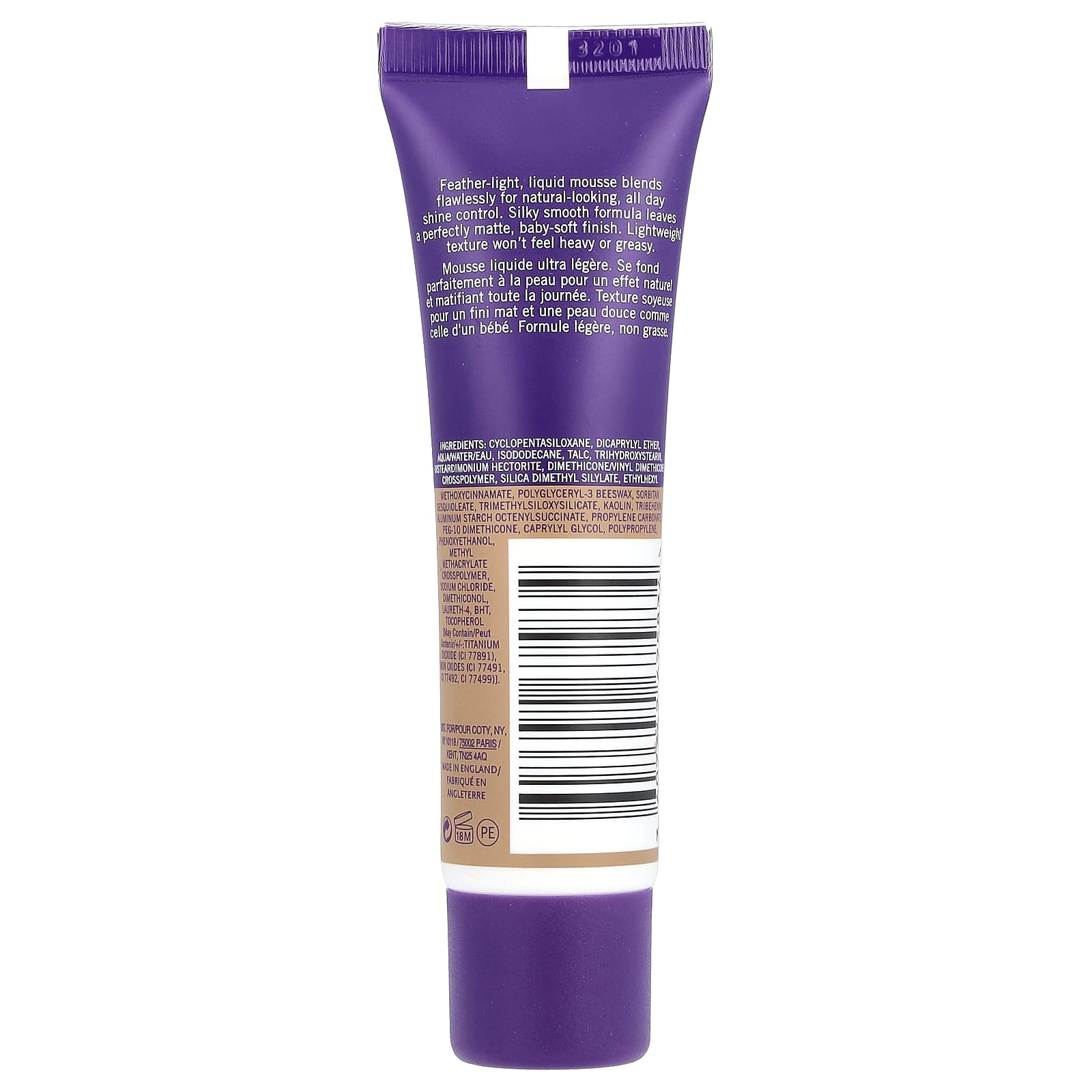 Rimmel London, Stay Matte, Full Coverage Mattifying Foundation, 303 True Nude, 1 fl oz (30 ml) - Image 2