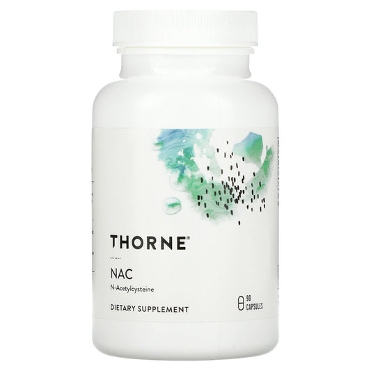 Thorne, NAC, 90 Capsules (500 mg per Capsule) - Image 1