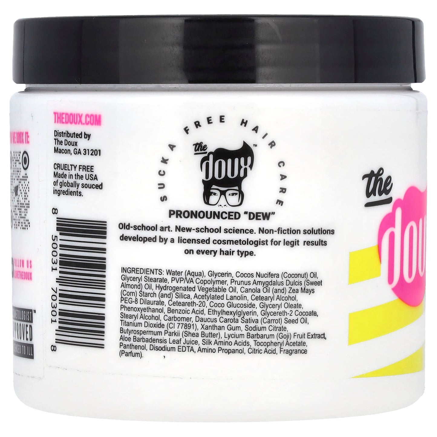 The Doux, Bonita Afro Balm, Texture Cream, 16 oz (454 g) - Image 2