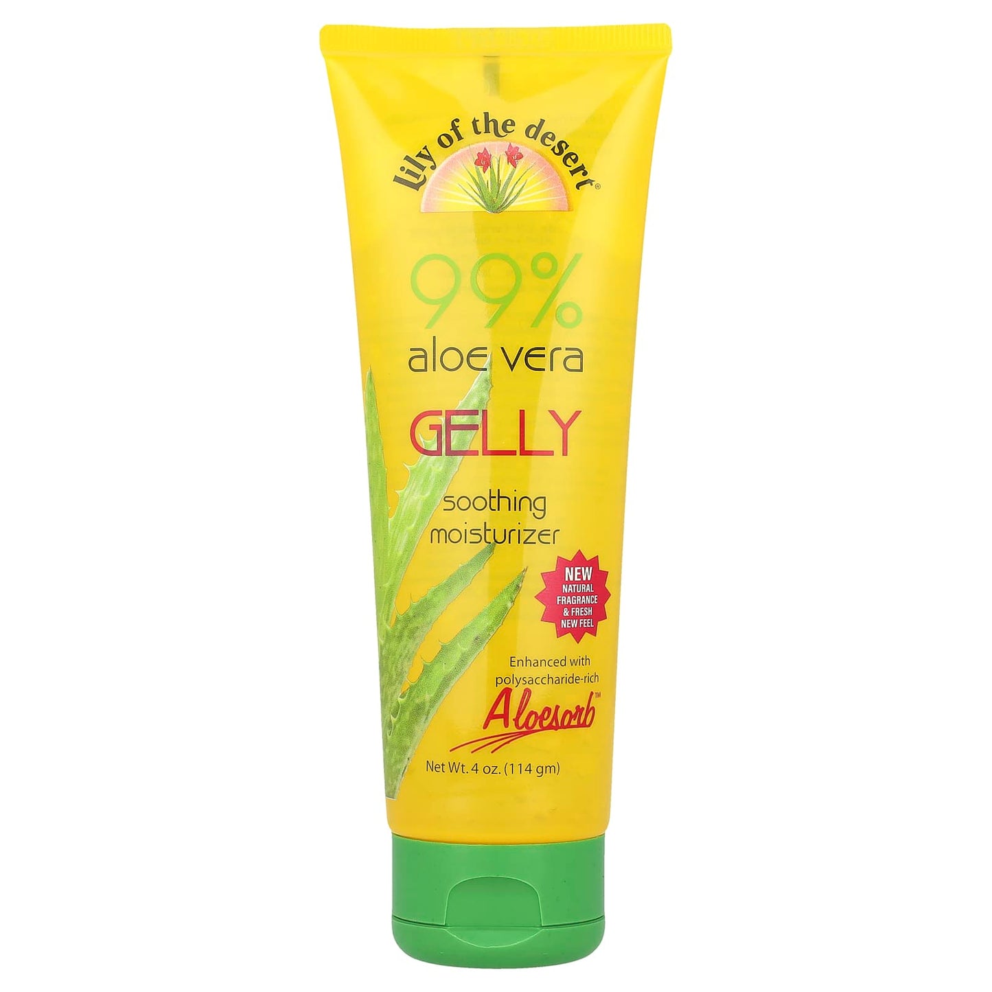 Lily of the Desert, 99% Aloe Vera Gelly, 4 oz (114 g) - Image 1