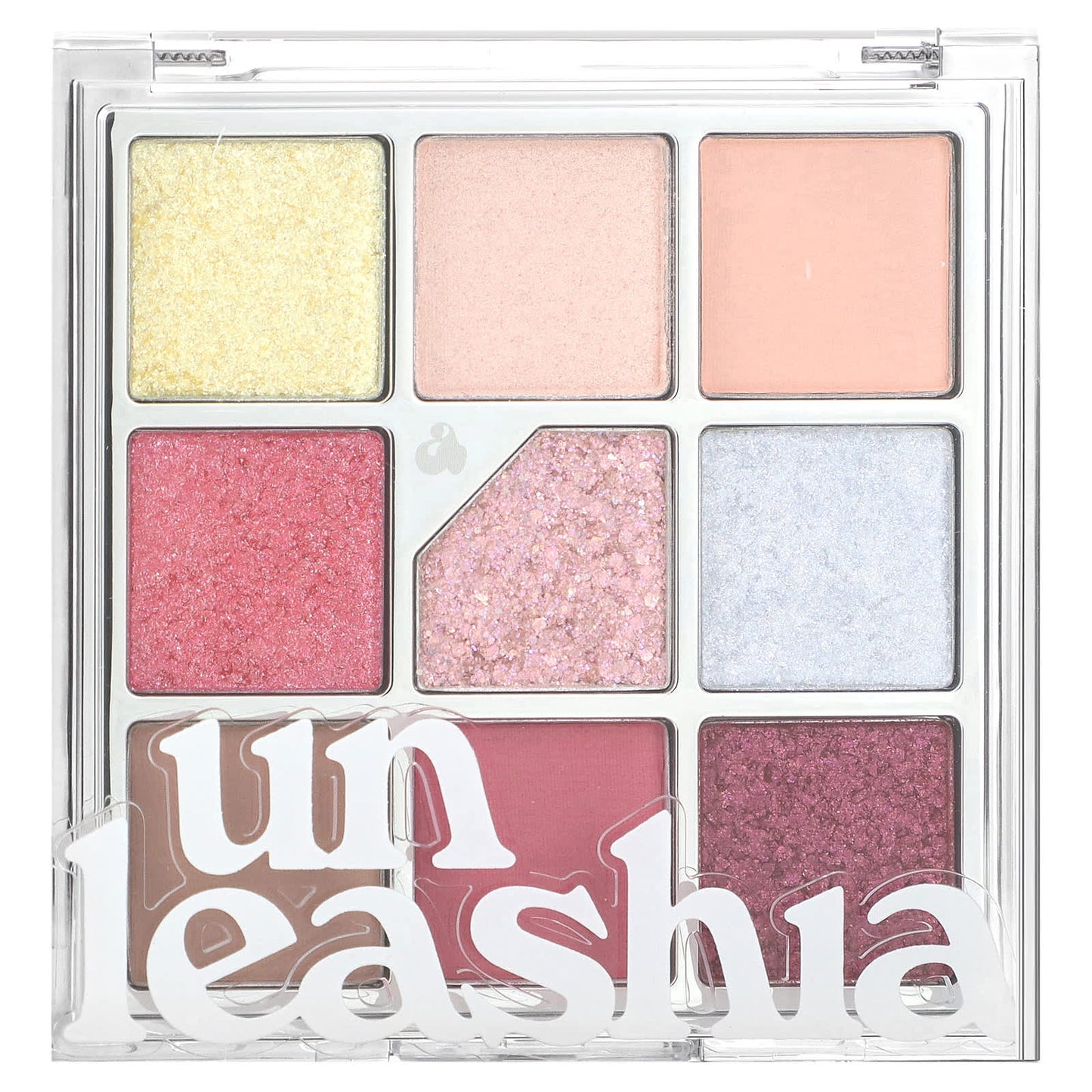 Unleashia, Glitterpedia Eyeshadow Palette, No.7 All of Peach Ade, 0.233 oz - Image 1