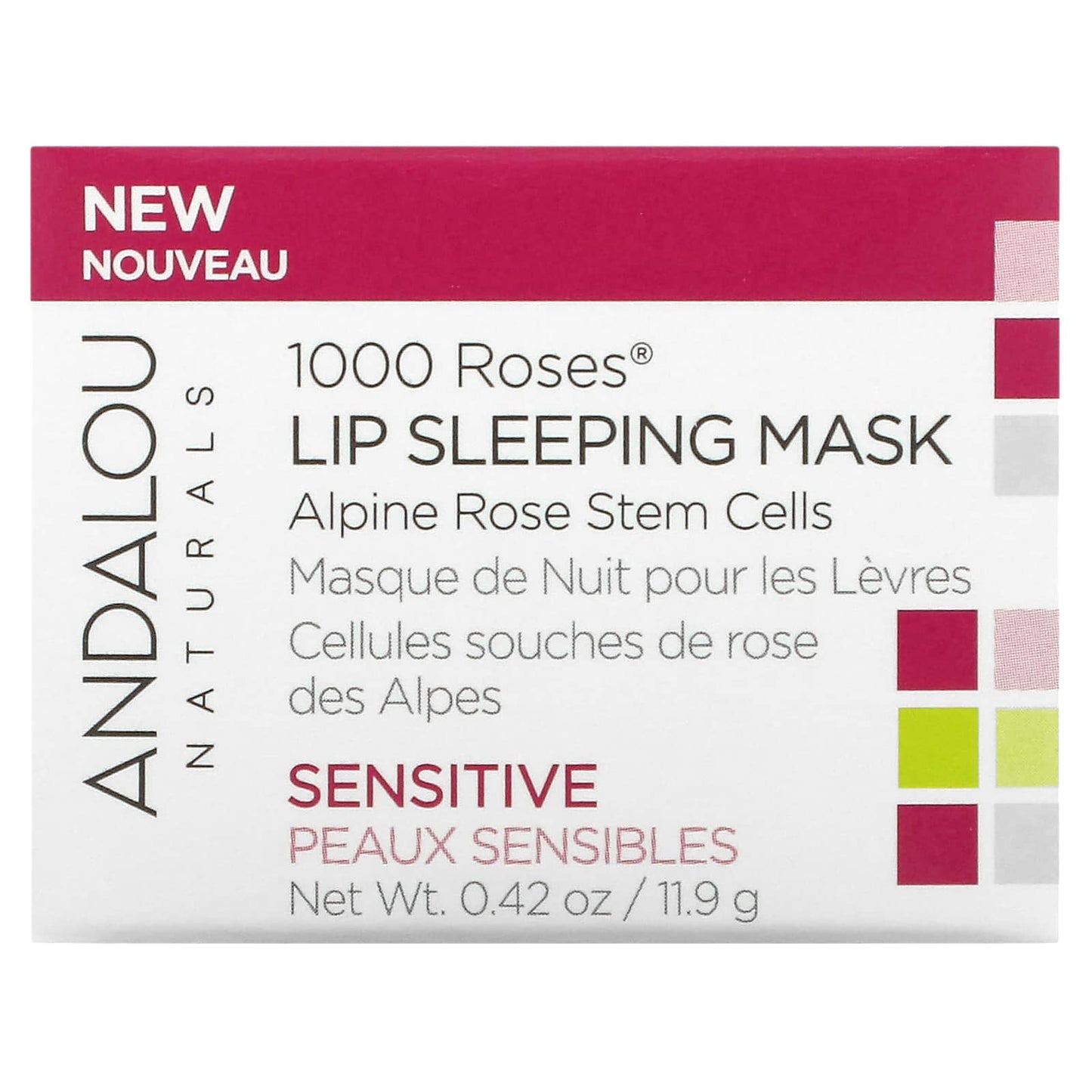 Nourish Your Lips Overnight with Andalou Naturals 1000 Roses Lip Mask - Image 2