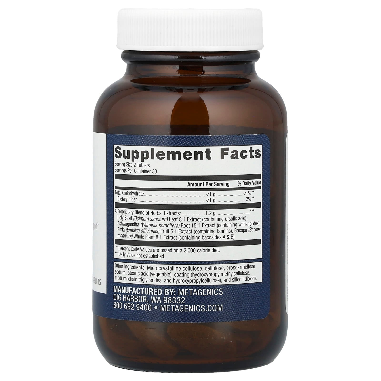 Metagenics, Exhilarin®, 60 Tablets - Image 2