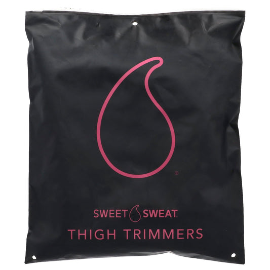 Sports Research, Sweet Sweat®,  Thigh Trimmers, Medium, Black & Pink, 1 Pair - Image 1