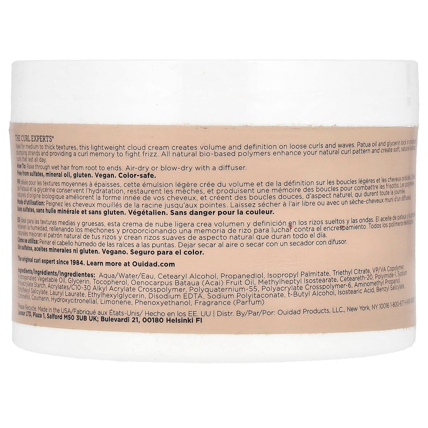 Ouidad, Curl Shaper®, Take Shape Plumping + Defining Cream, 8 oz (226 g) - Image 2