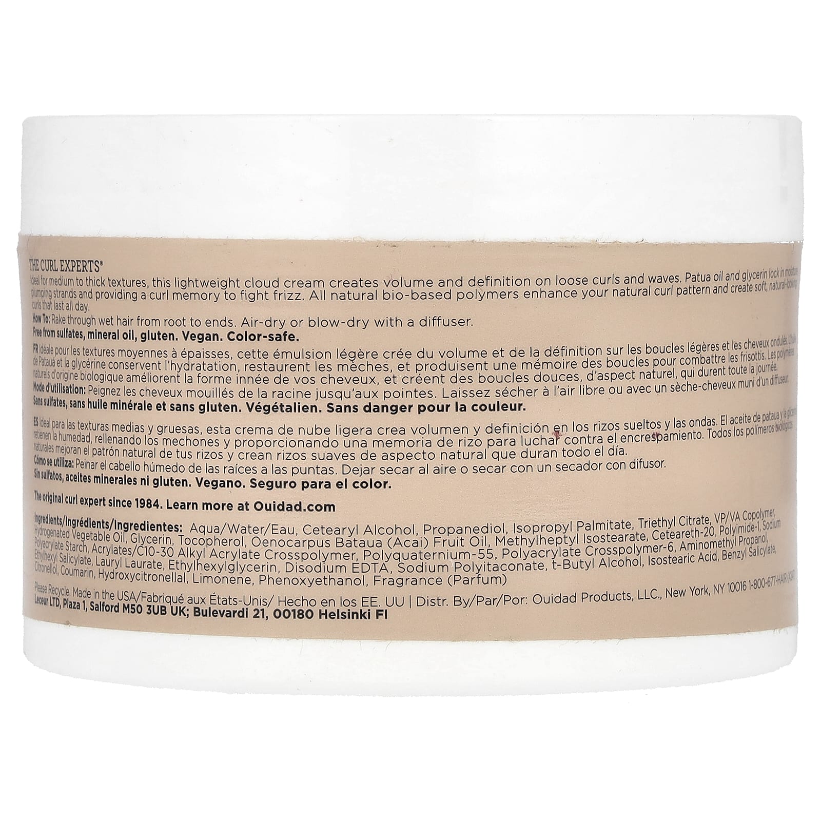 Ouidad, Curl Shaper®, Take Shape Plumping + Defining Cream, 8 oz (226 g) - Image 2