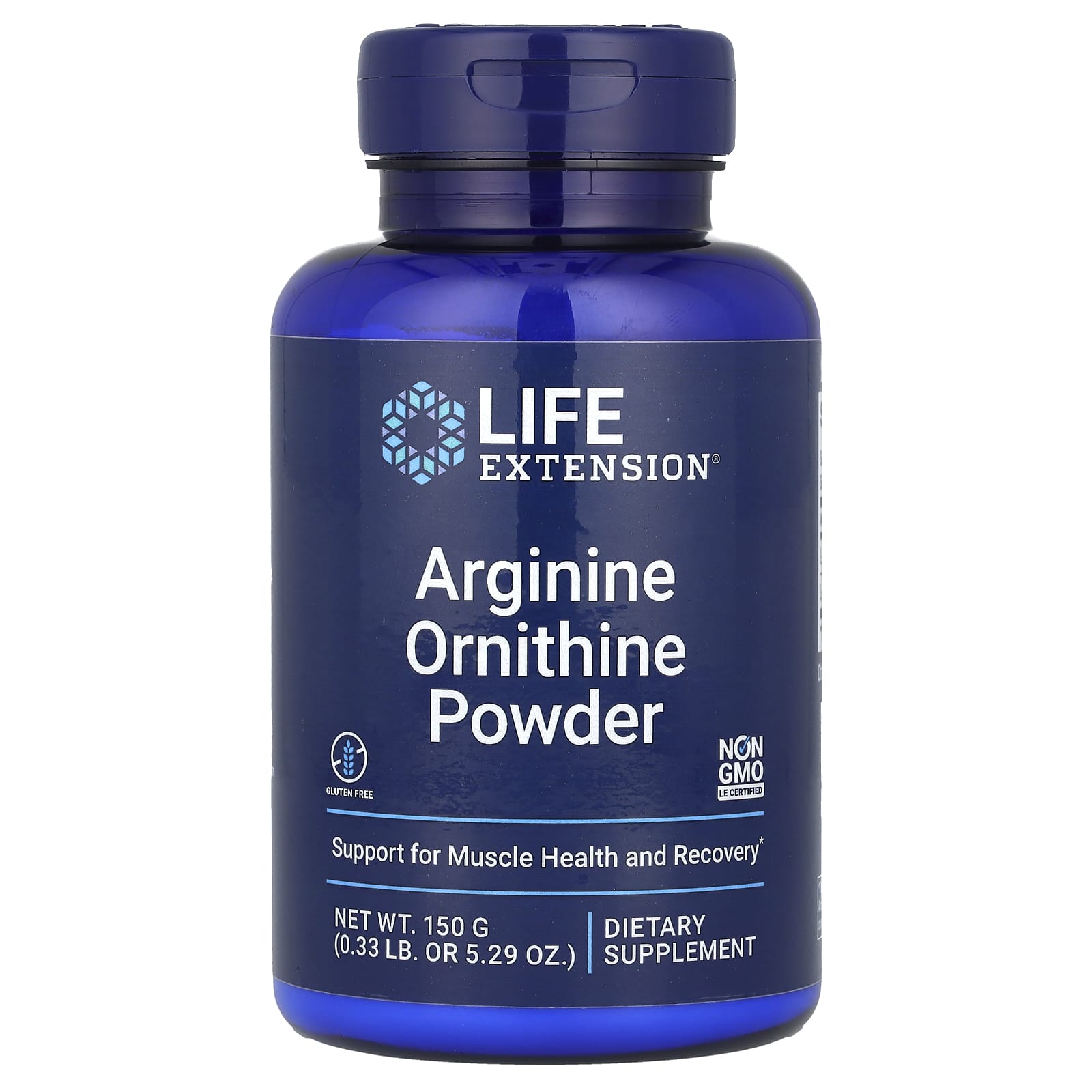Life Extension, Arginine Ornithine Powder, 5.29 oz (150 g) - Image 1