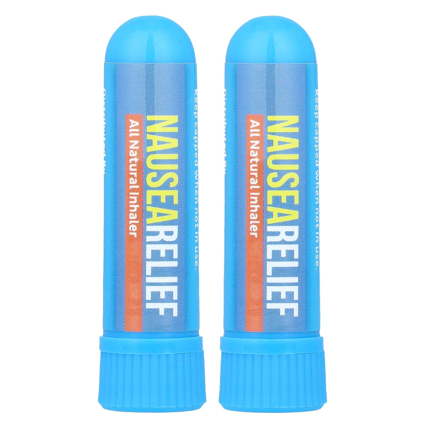 Natural Nausea Relief Inhaler, 2 Pack - Non-Drowsy & All-Natural - Image 1