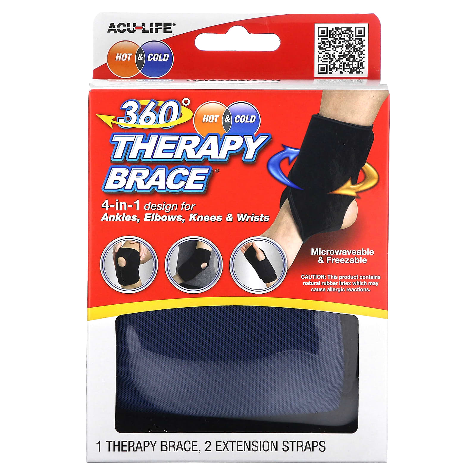 Flents 360° Hot & Cold Therapy Wrap for Ankles, Elbows, Knees & Wrists - Image 1