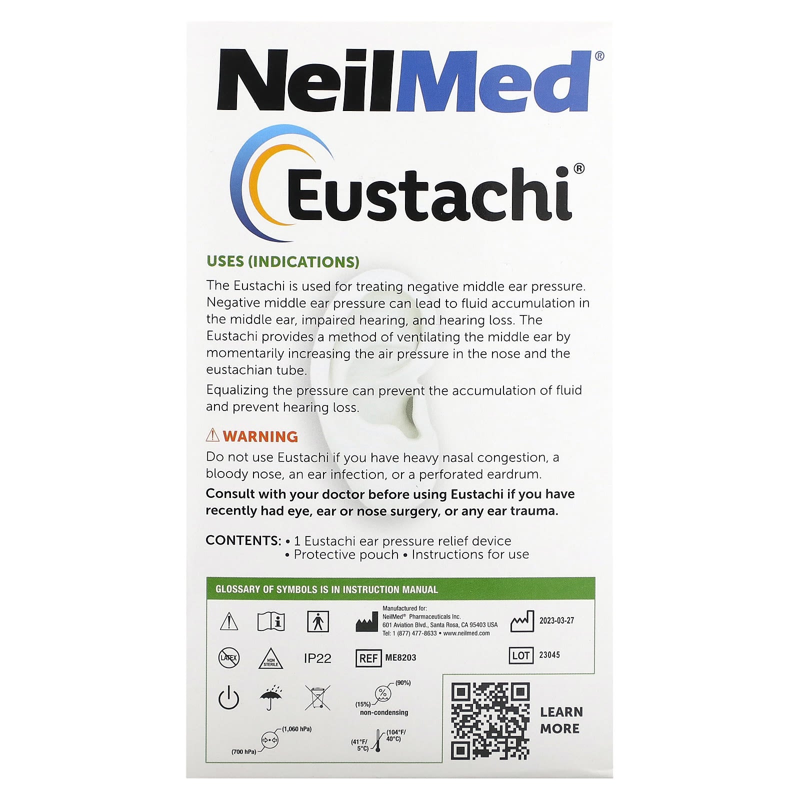 NeilMed, Eustachi, Eustachian Tube Exerciser, 1 Count - Image 2