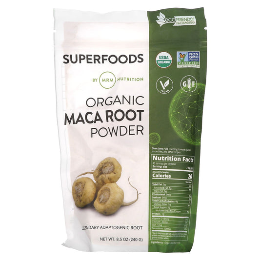 MRM Nutrition, Organic Maca Root Powder, 8.5 oz (240 g) - Image 1