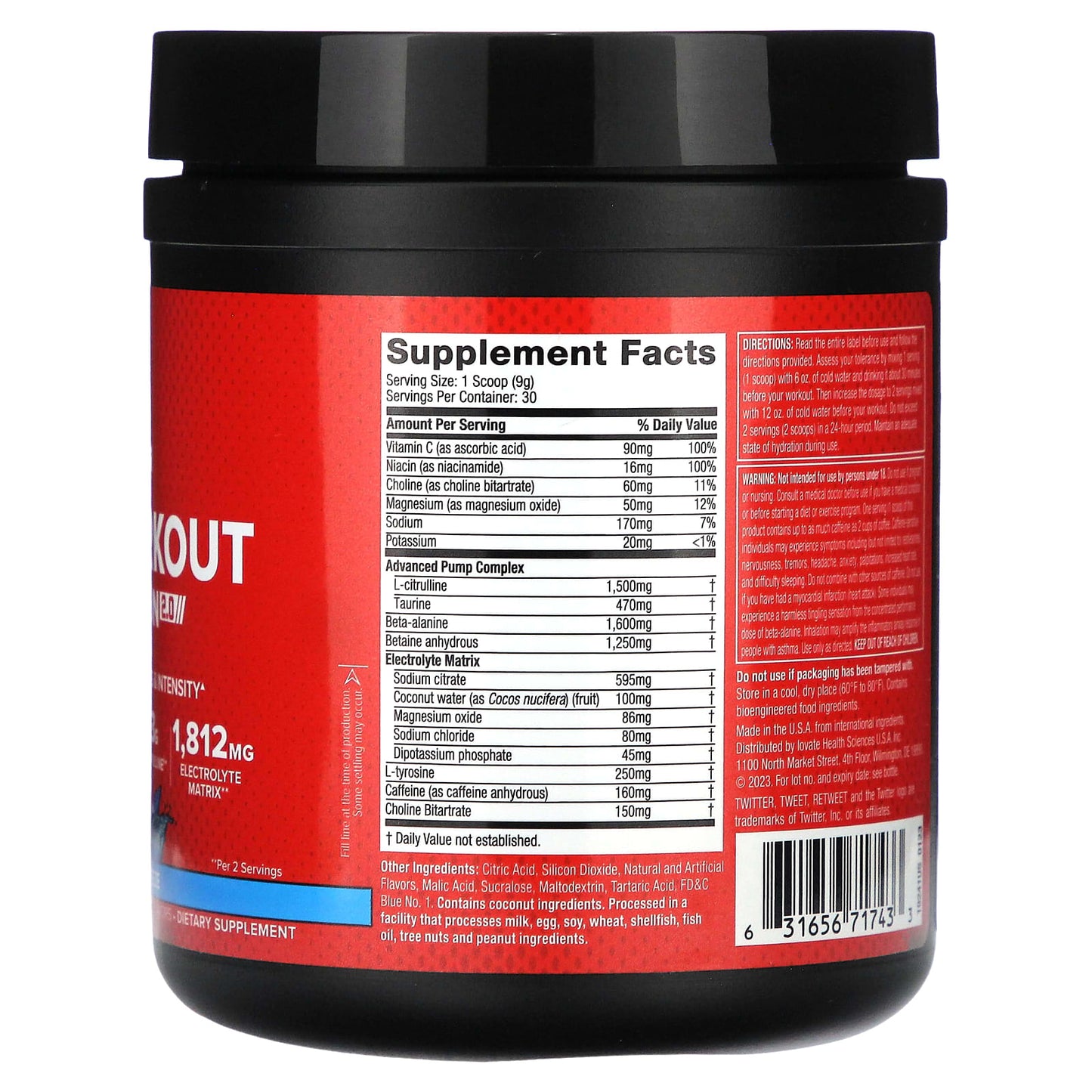 SIXSTAR, Pre-Workout Explosion 2.0, Icy Rocket Freeze, 9.52 oz (270 g) - Image 2