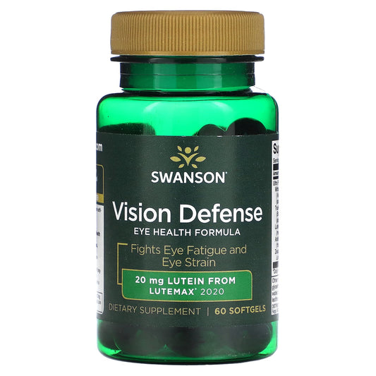 Swanson, Vision Defense, 60 Softgels - Image 1