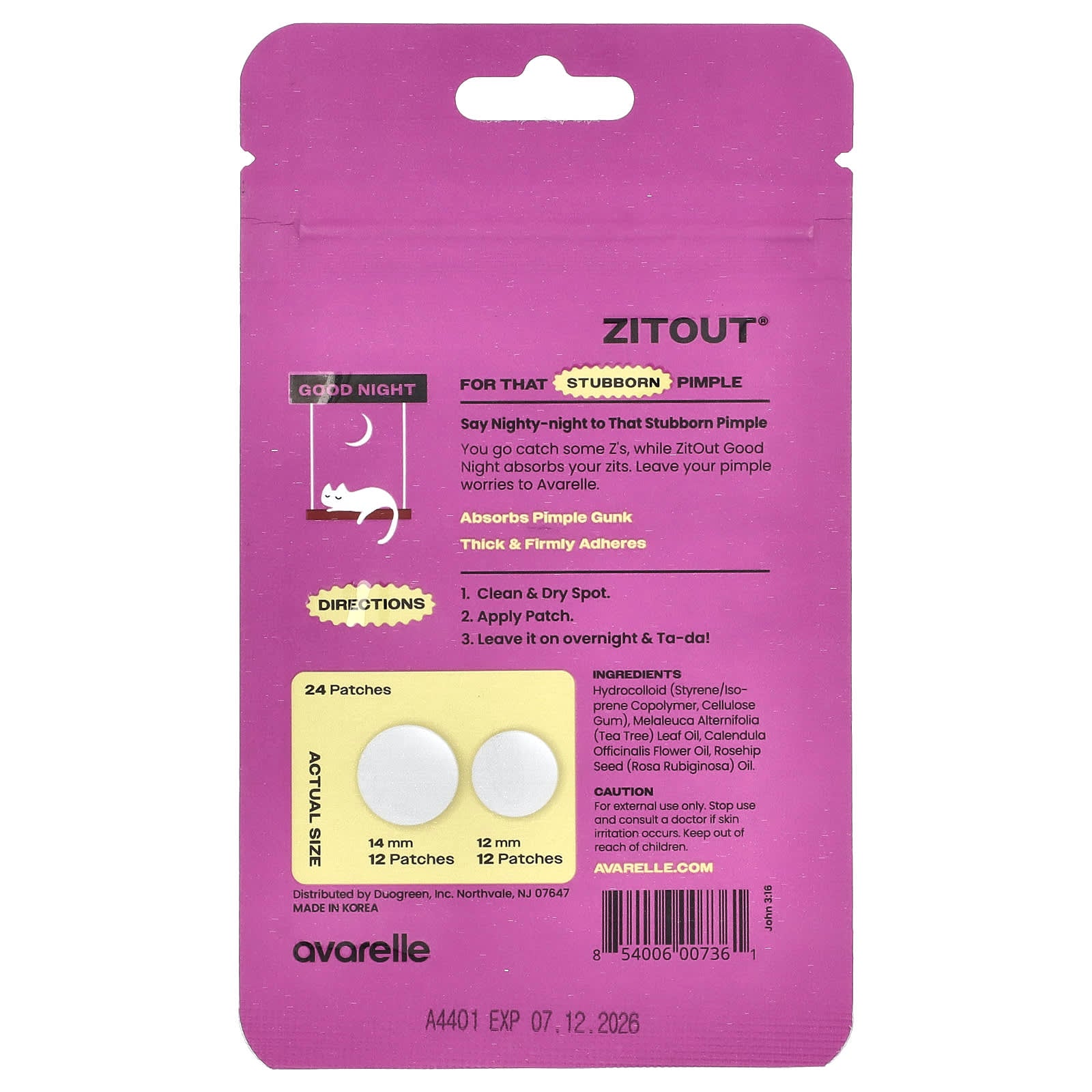 Say Goodbye to Pimples with Avarelle's Good Night Patches - Image 2