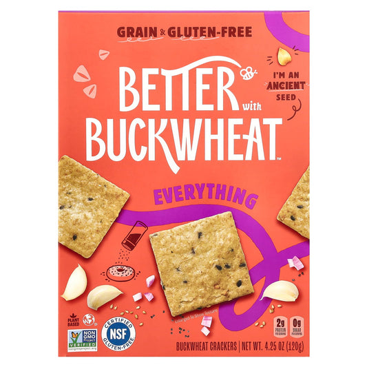 Crunchy Buckwheat Crackers for a Healthier Snack - Image 1
