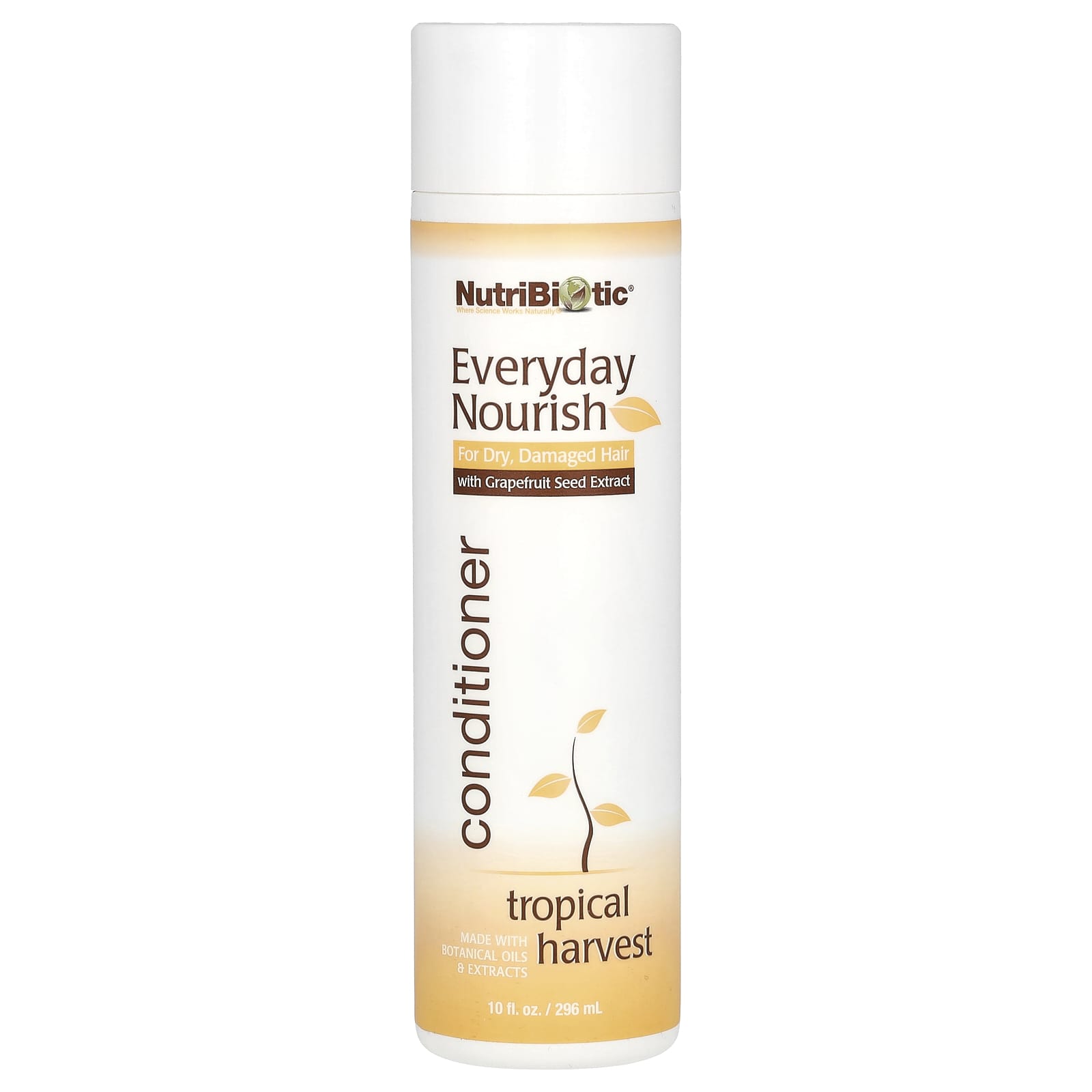 NutriBiotic, Everyday Nourish Conditioner, Tropical Harvest, 10 fl oz (296 ml) - Image 1