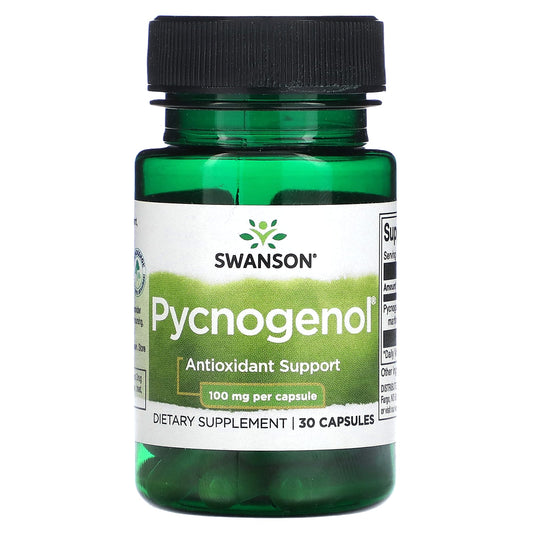 Swanson, Pycnogenol, 100 mg, 30 Capsules - Image 1