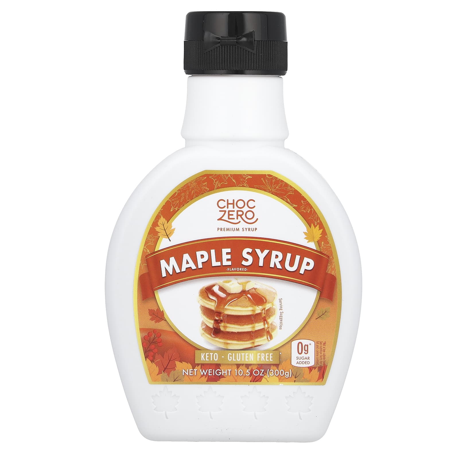 ChocZero Sugar-Free Maple Syrup, 10.5 oz, Keto Friendly - Image 1