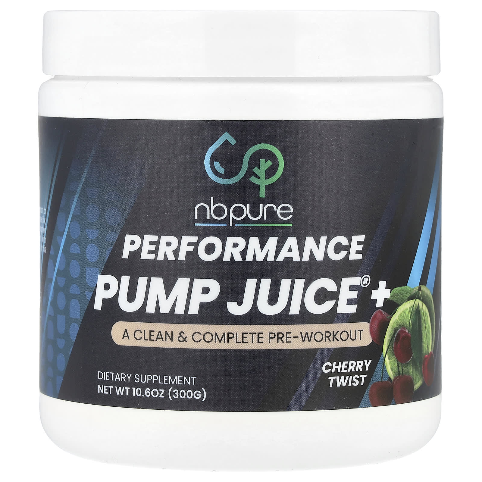 NB Pure, Performance Pump Juice+®, Cherry Twist, 10.6 oz (300 g) - Image 1
