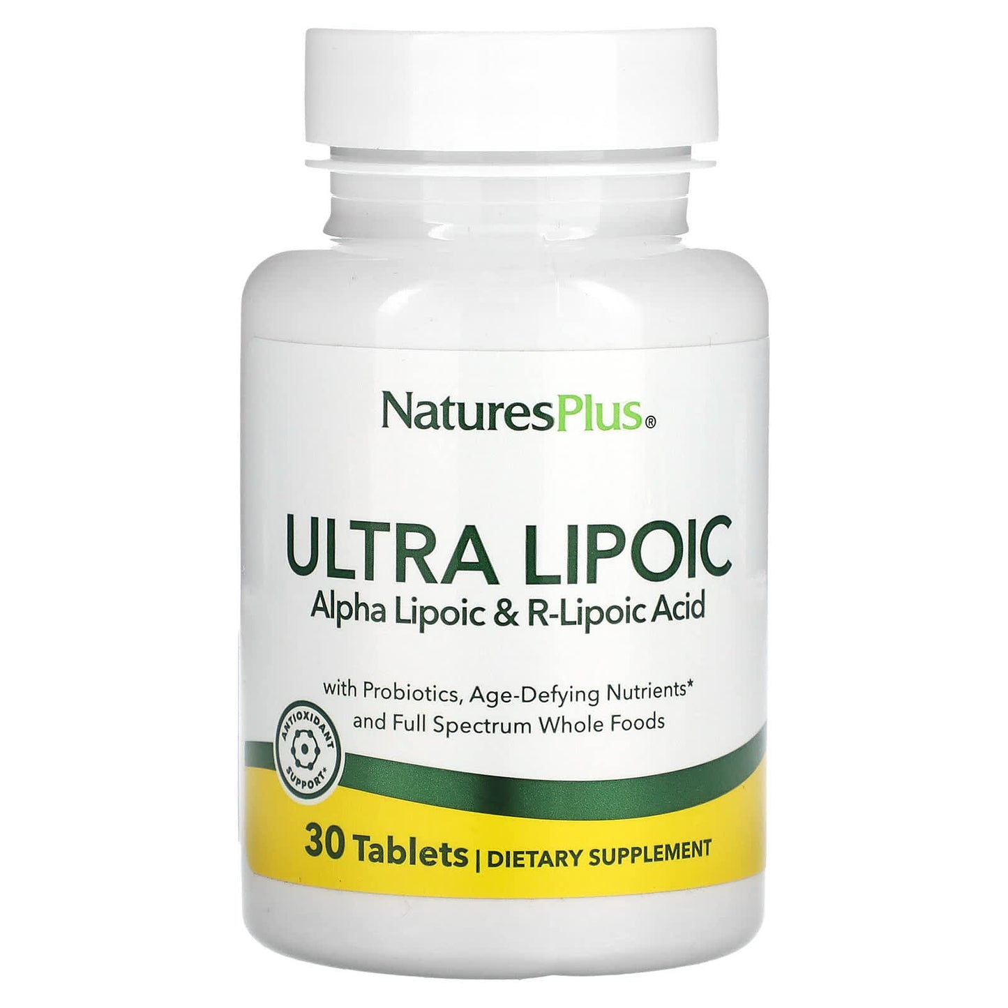NaturesPlus, Ultra Lipoic, 30 Tablets - Image 1