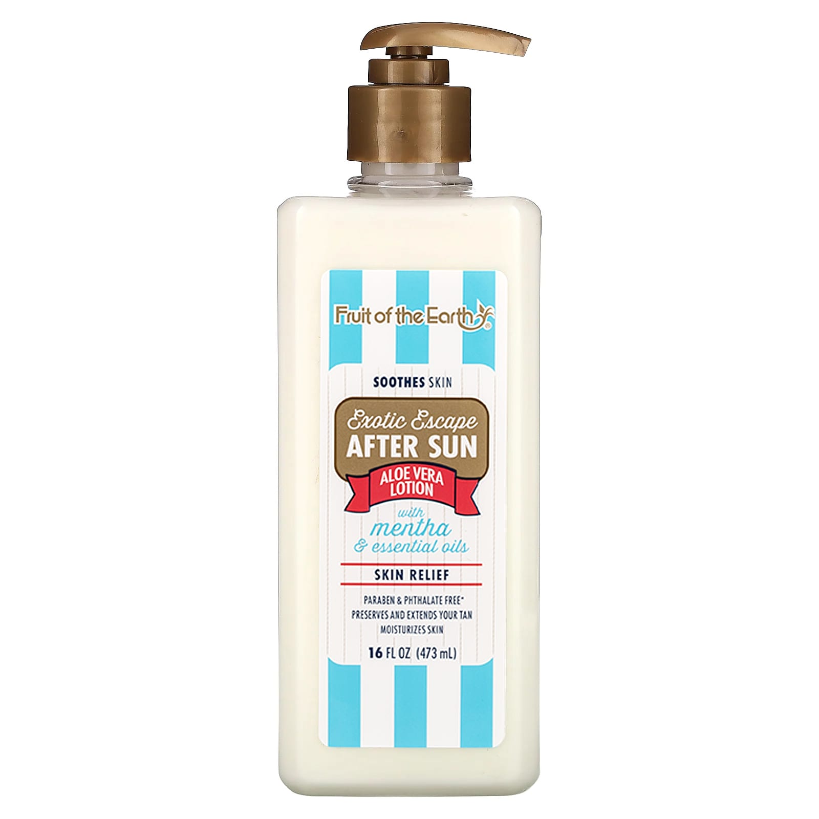 Soothe Sun-Kissed Skin with Fruit of the Earth Exotic Escape After Sun Lotion - Image 1