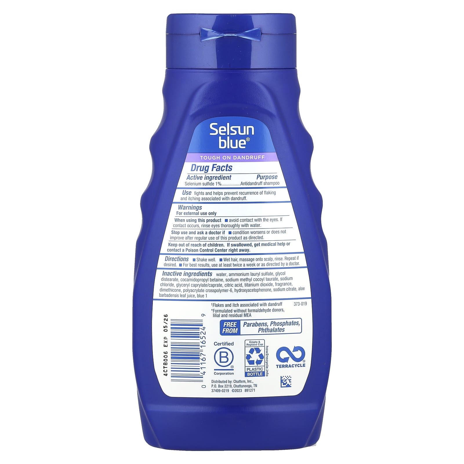 Selsun Blue, 2 in 1 Antidandruff Shampoo & Conditioner, 11 fl oz (325 ml) - Image 2