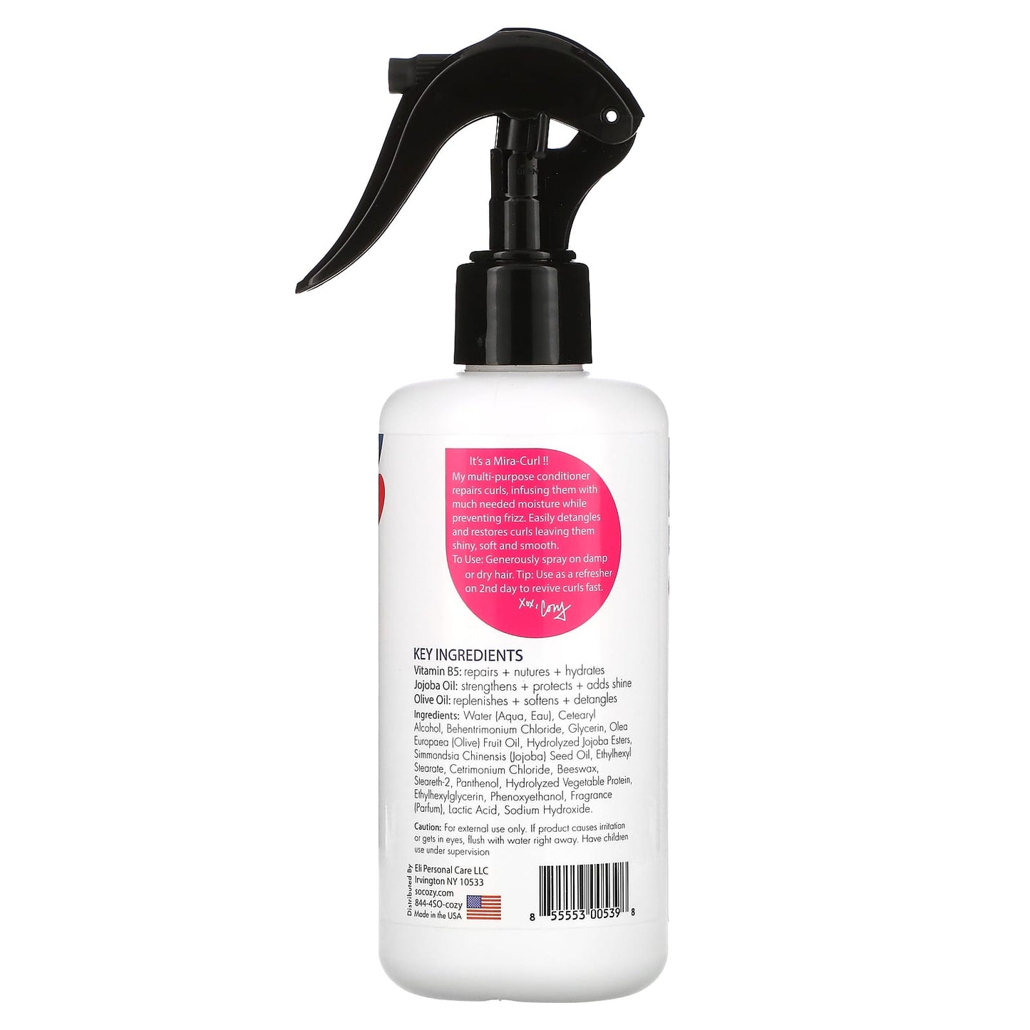 SoCozy, Kids, Curl Leave-in Conditioner + Therapy,  8 fl oz (237 ml) - Image 2