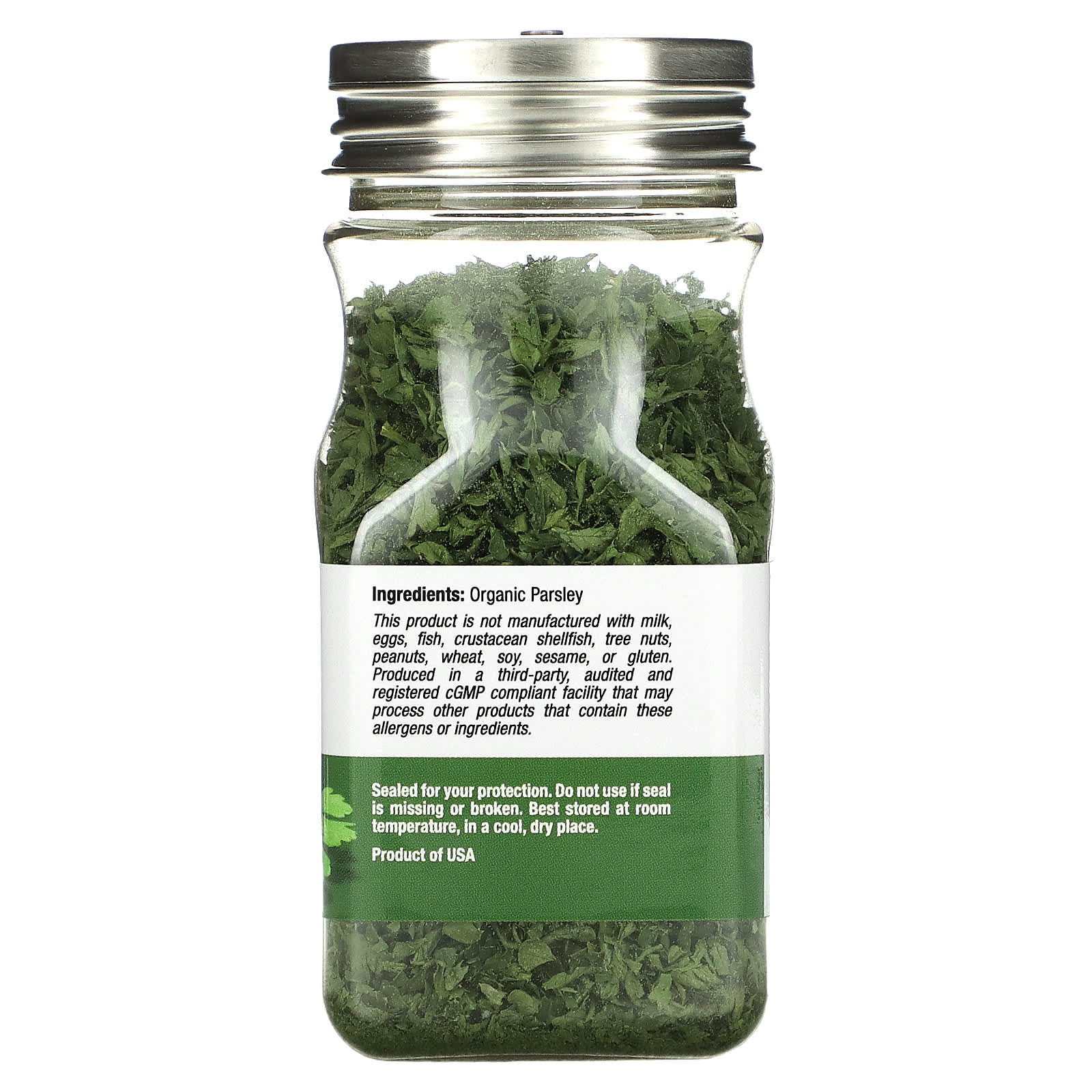 California Gold Nutrition Organic Parsley, 0.36 oz (10 g) - 100% Natural & Vegan - Image 2