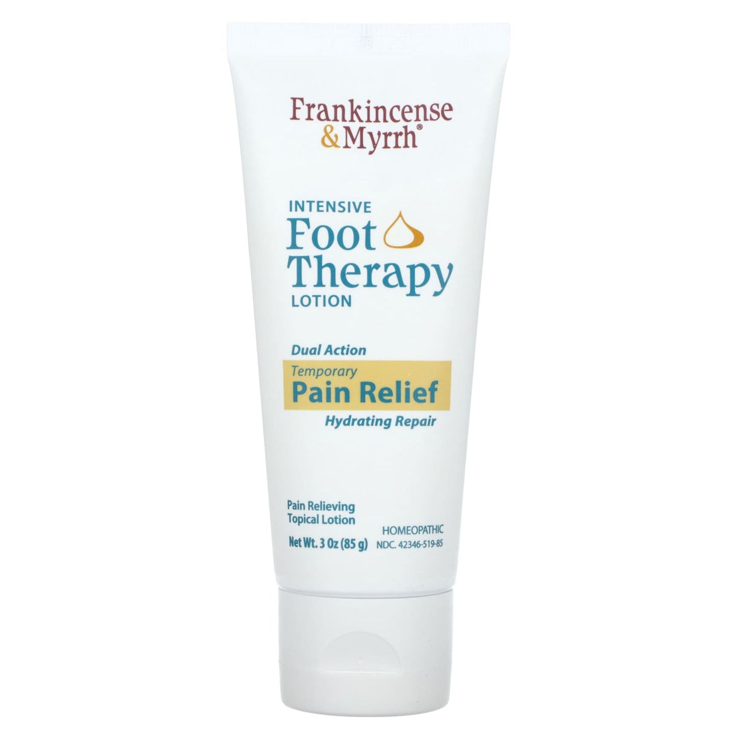 Frankincense Myrrh Foot Therapy Lotion for Pain Relief Dry Skin - Image 1