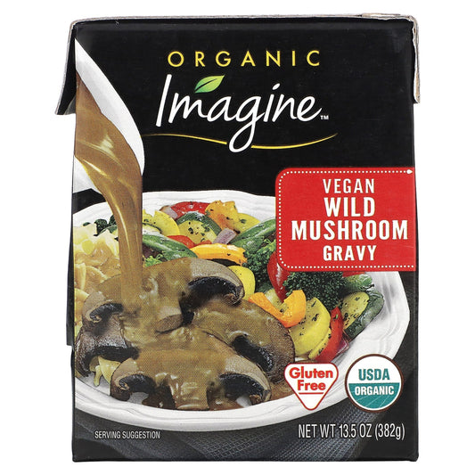 Wild Mushroom Gravy by Imagine Soups, USDA Organic, Vegan (13.5 oz) - Image 1