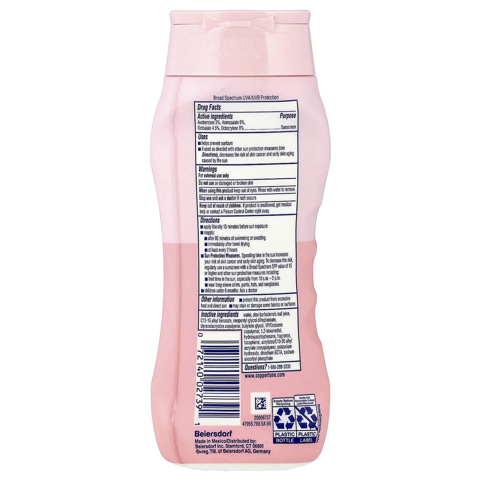 Coppertone Water Babies Baby Sunscreen Lotion, SPF 50, 8 fl oz - Image 2