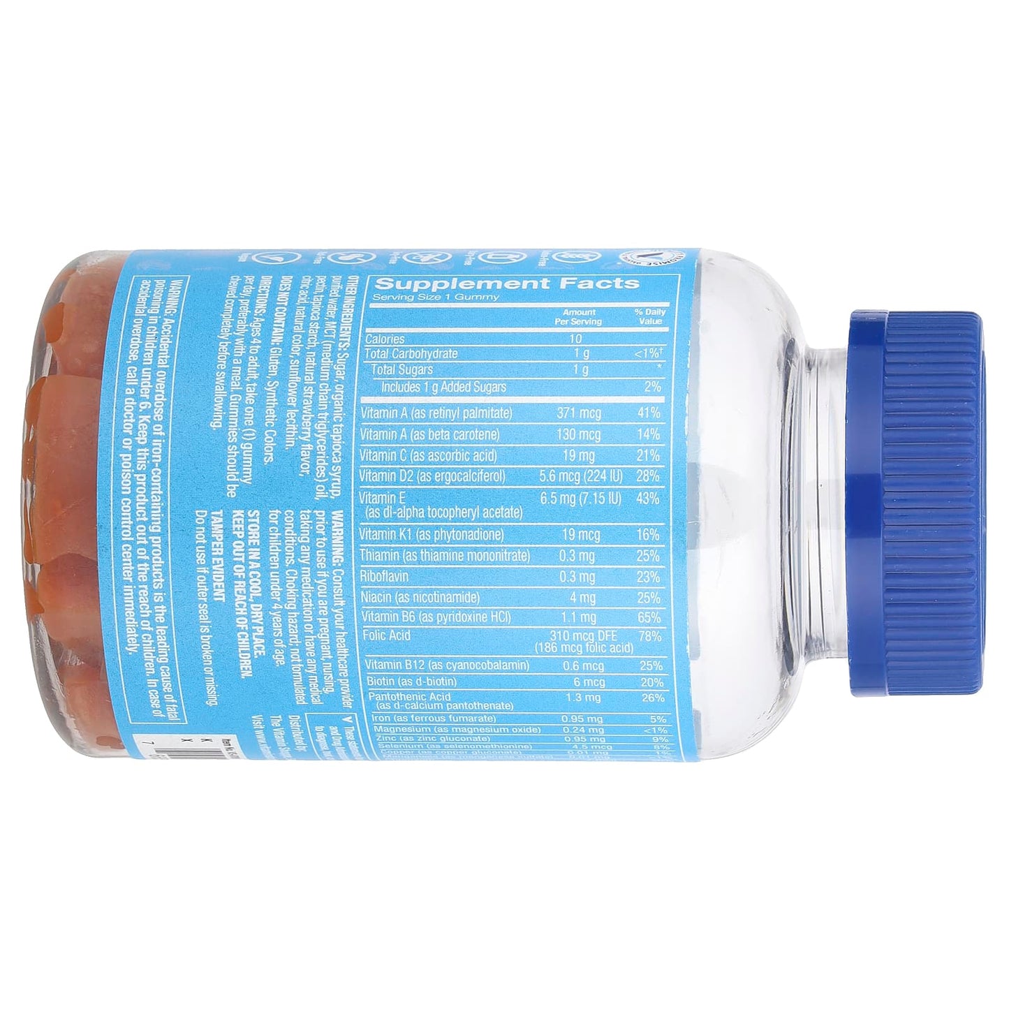 The Vitamin Shoppe, Children's Panda Vites Gummies, Strawberry, 60 Gummies - Image 2