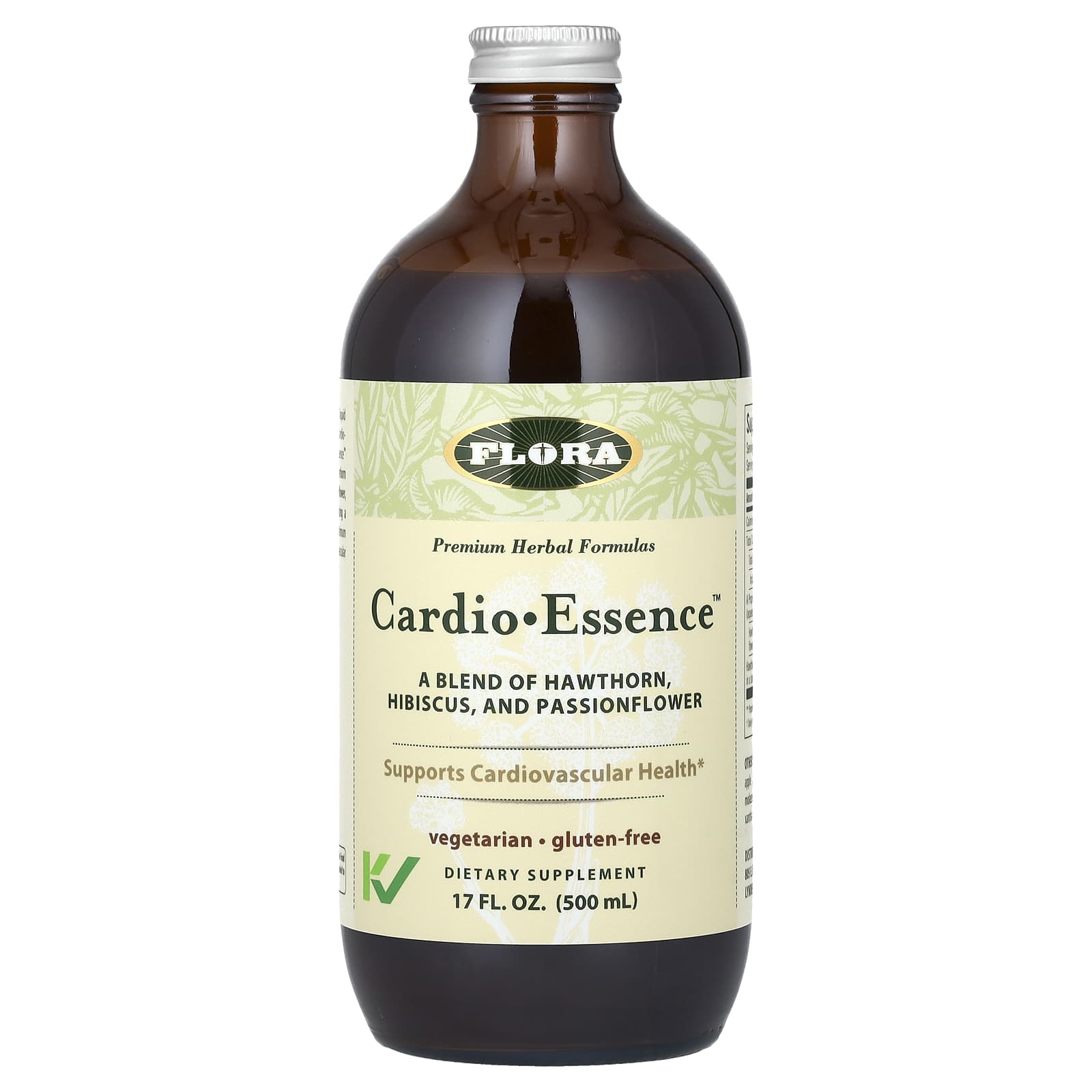 Support Heart Health with Flora's Cardio-Essence Liquid Tonic - Image 1