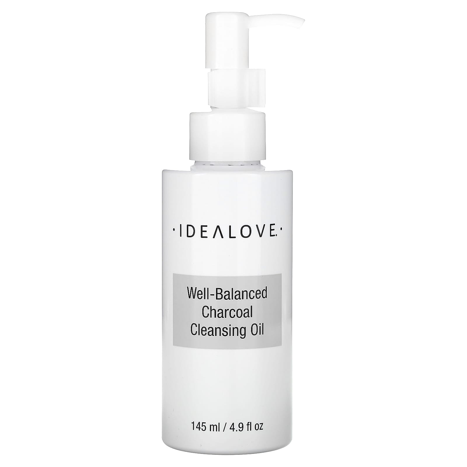 Idealove Charcoal Cleansing Oil, Deep Cleanse & Nourish Skin, 4.9 fl oz - Image 1