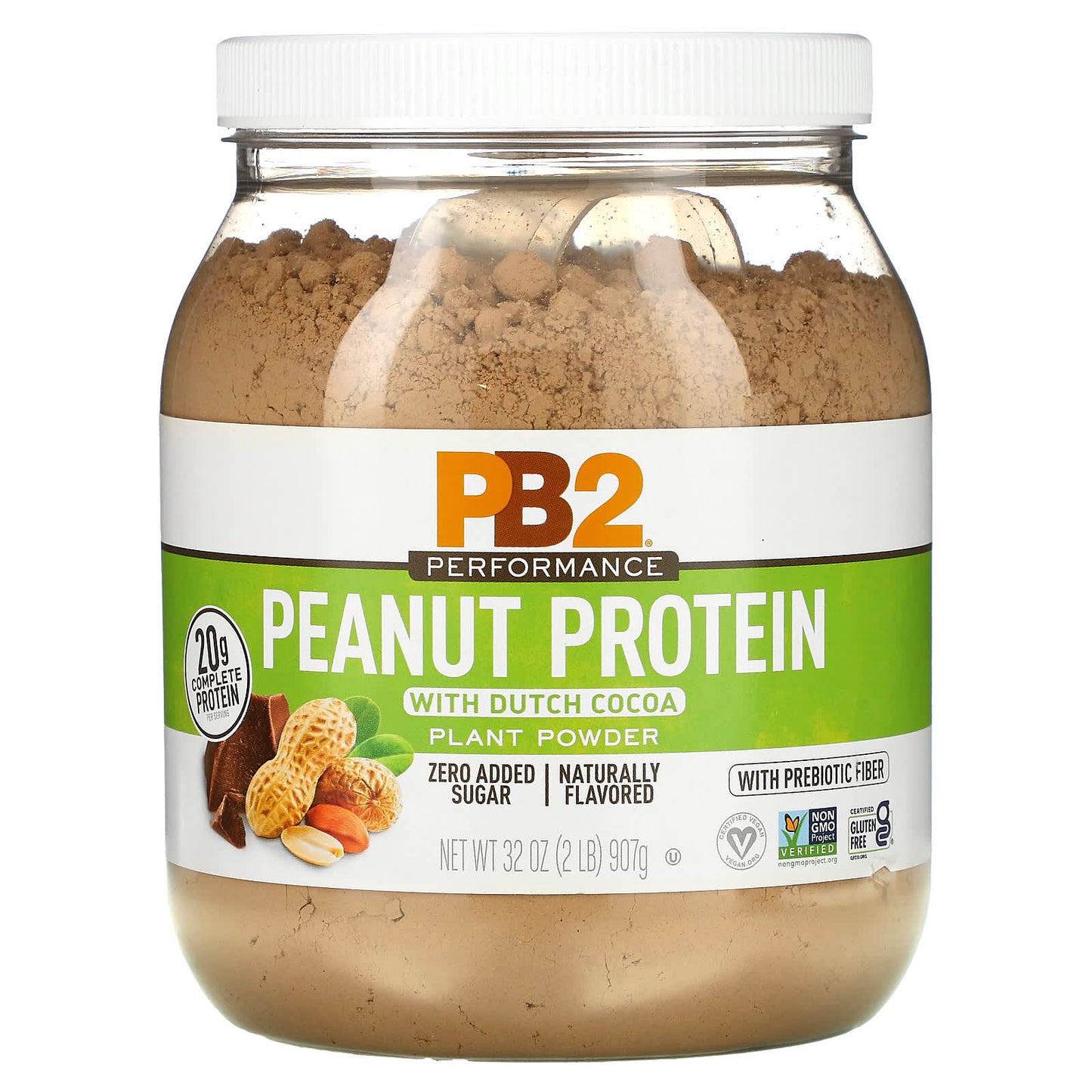 PB2 Foods, Peanut Protein with Dutch Cocoa, 32 oz (907 g) - Image 1