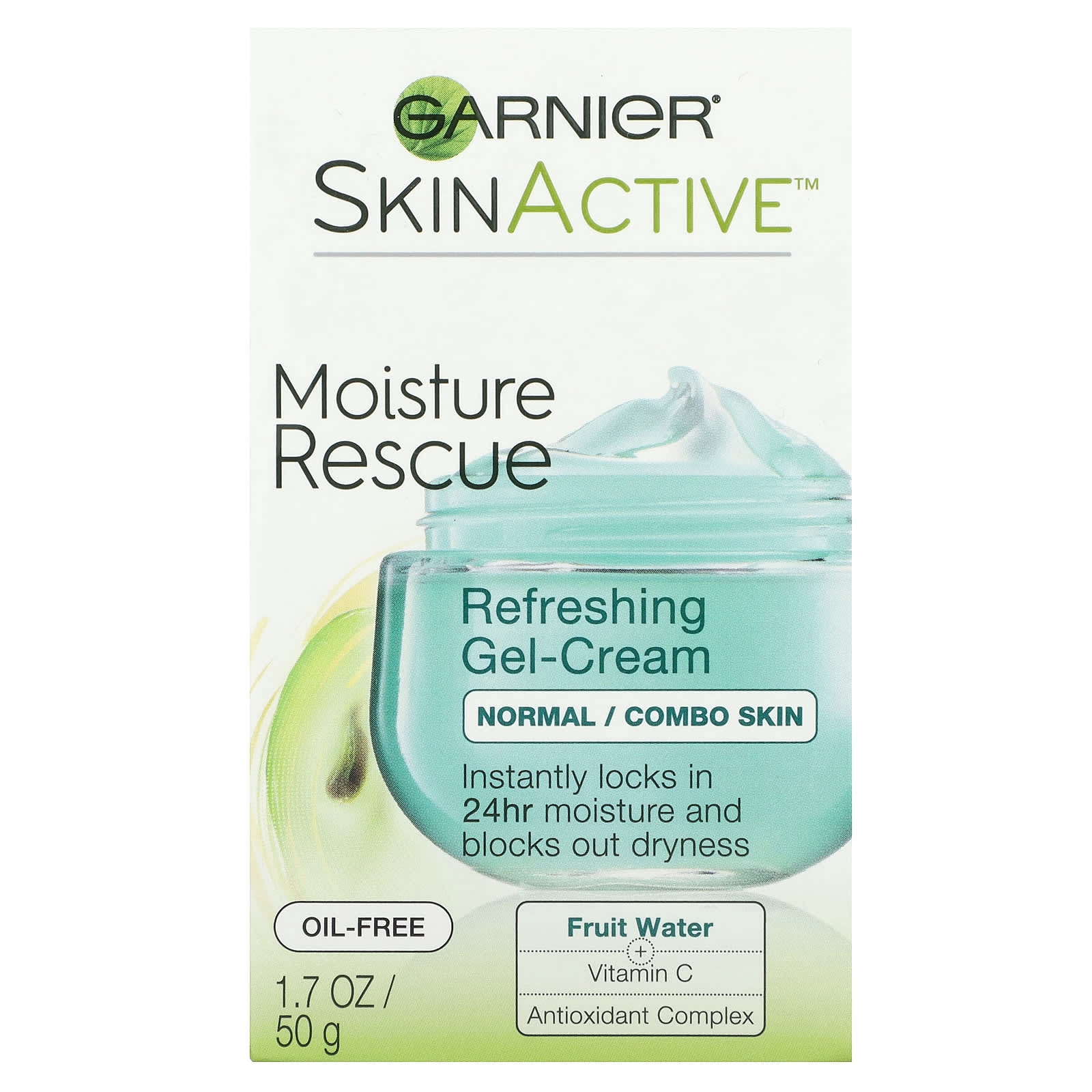 Garnier Moisture Rescue Refreshing Gel-Cream for Normal/Combo Skin - Image 2