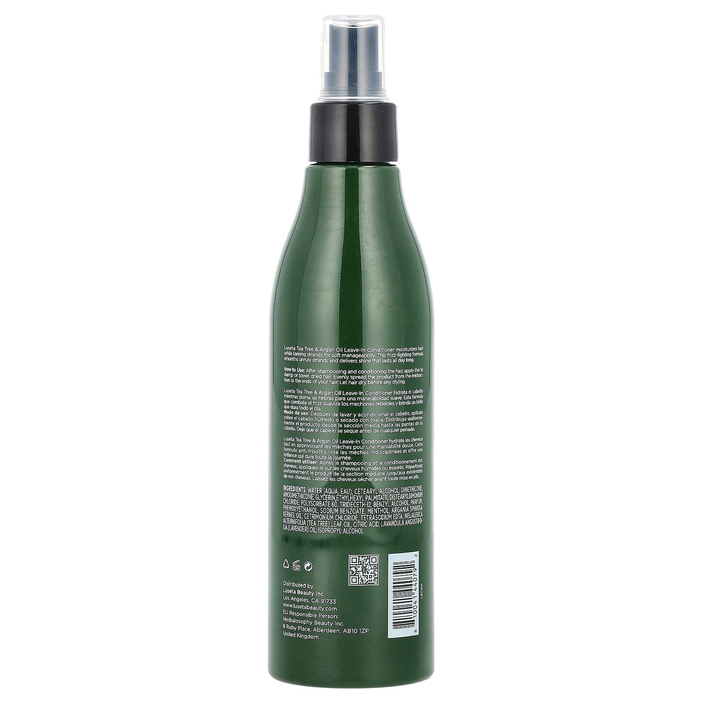 Luseta Beauty, Tea Tree & Argan Oil, Leave-In Conditioner, For Damaged & Oily Hair, 8.5 fl oz (251 ml) - Image 2