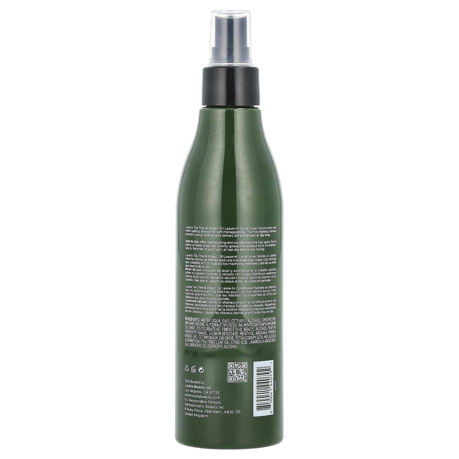 Luseta Beauty, Tea Tree & Argan Oil, Leave-In Conditioner, For Damaged & Oily Hair, 8.5 fl oz (251 ml) - Image 2