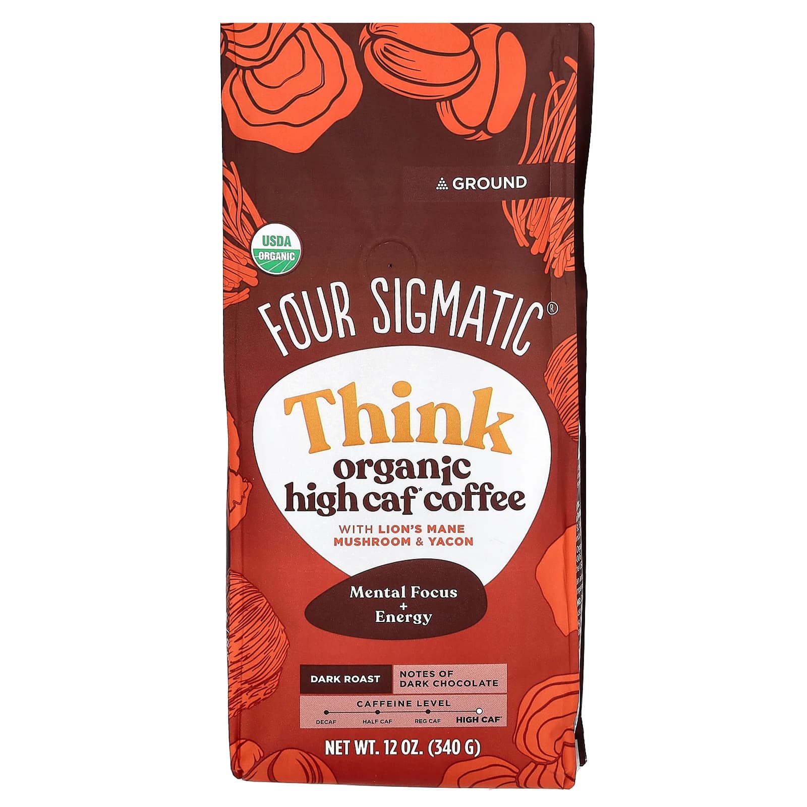 Unlock Mental Clarity with Organic Lion's Mane Coffee by Four Sigmatic - Image 1