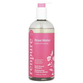 Renpure Rose Water Plant-Based Shampoo, 24 fl oz (710 ml)