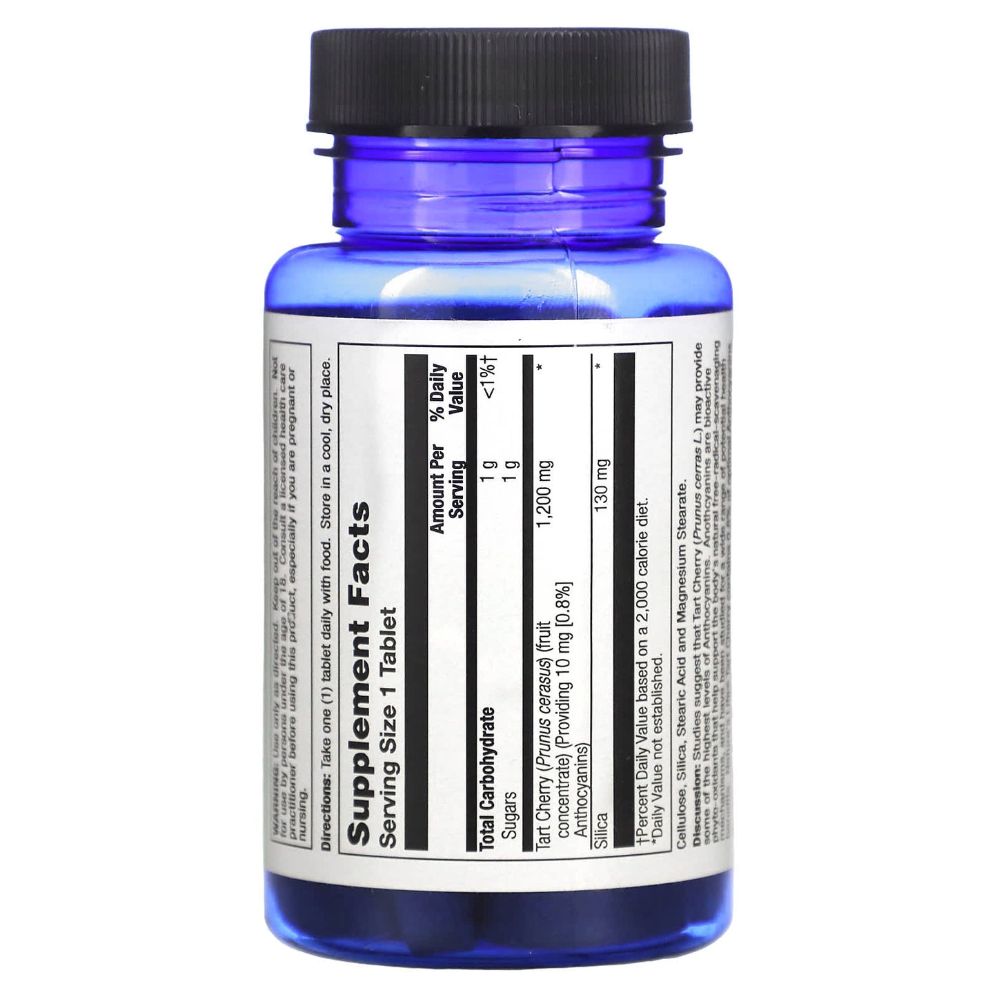 Nature's Life, Tart Cherry, 1,200 mg, 30 Tablets - Image 2